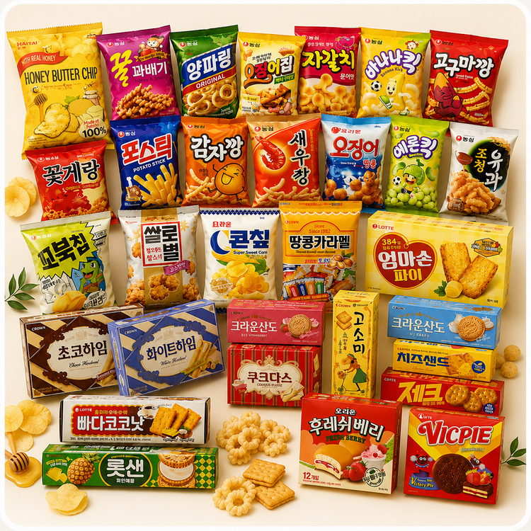 Snacks & Confectionary 과자 / 캔디 /비스켓