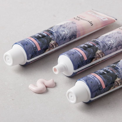 [Aekyung] 2080 Pure Pink Mountain Salt Toothpaste 120gx4  애경 2080 퓨어 마운틴 크리스탈화이트 솔트 치약 (프레시 민트 / 마일드 민트)