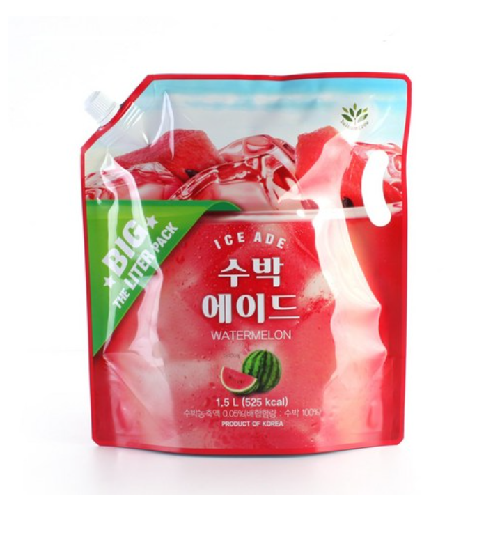 [GS25 YOUUS] BG Ice Ade Watermelon1.5L BG 수박에이드