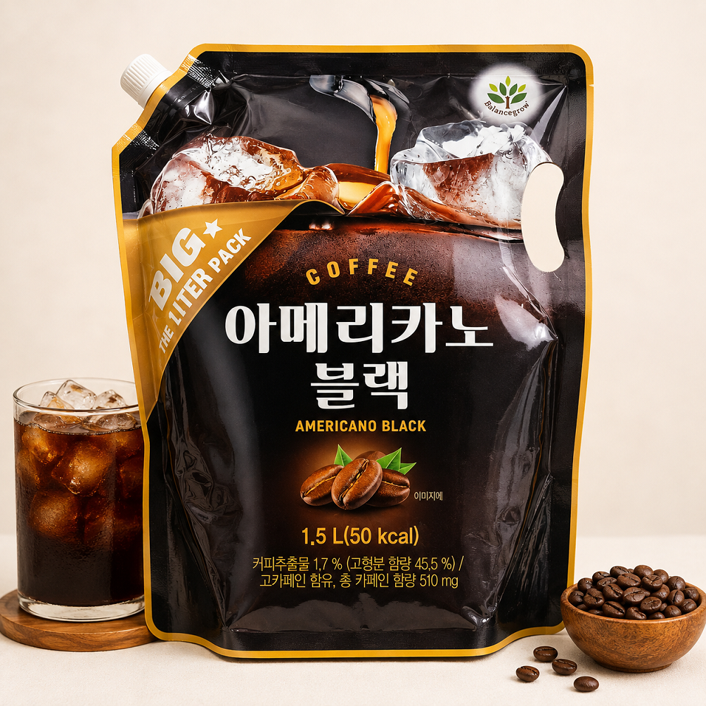 [Balance Grow] Americano Black 1.5L 아메리카노 블랙