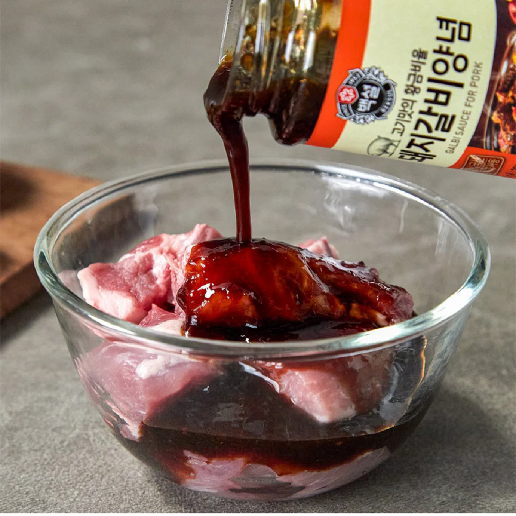 [CJ Beksul] Galbi Sauce for Pork Marinate 290g/840g  백설 돼지갈비 양념