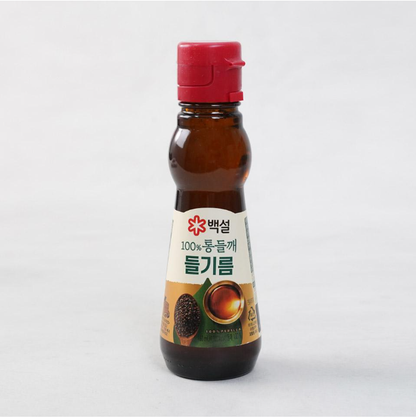 [CJ Beksul] Perilla Oil 160ml / 320ml 백설  통들깨 들기름