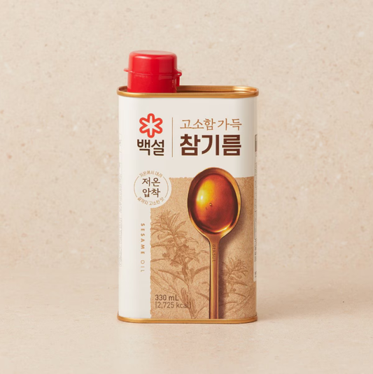 [CJ Beksul] Premium Sesame Oil 110ml/500ml  Halal 백설 고소함가득참기름