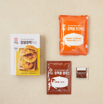 [CJ Beksul] Sweet Korean Pancake Mix 400g  [백설] 찹쌀 호떡믹스