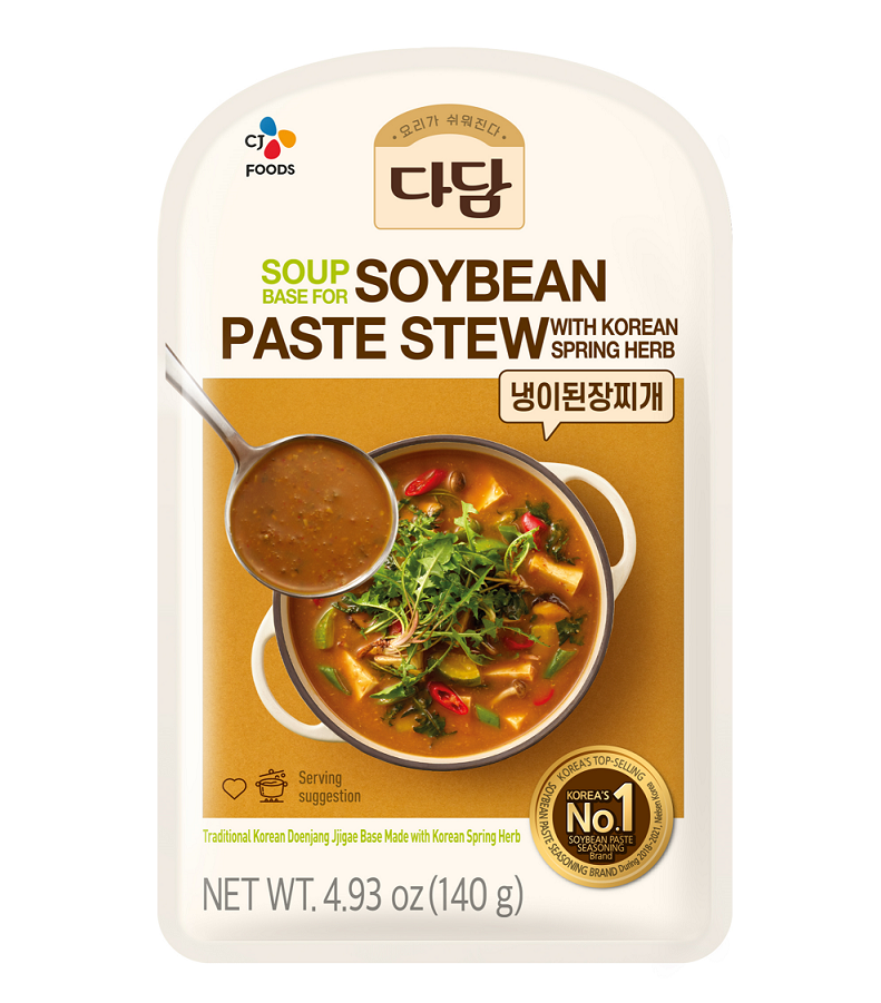 [CJ] Korean Doenjang Stew Seasoning Sauce 140g  된장 허브 찌개 소스 / 순두부찌개 양념
