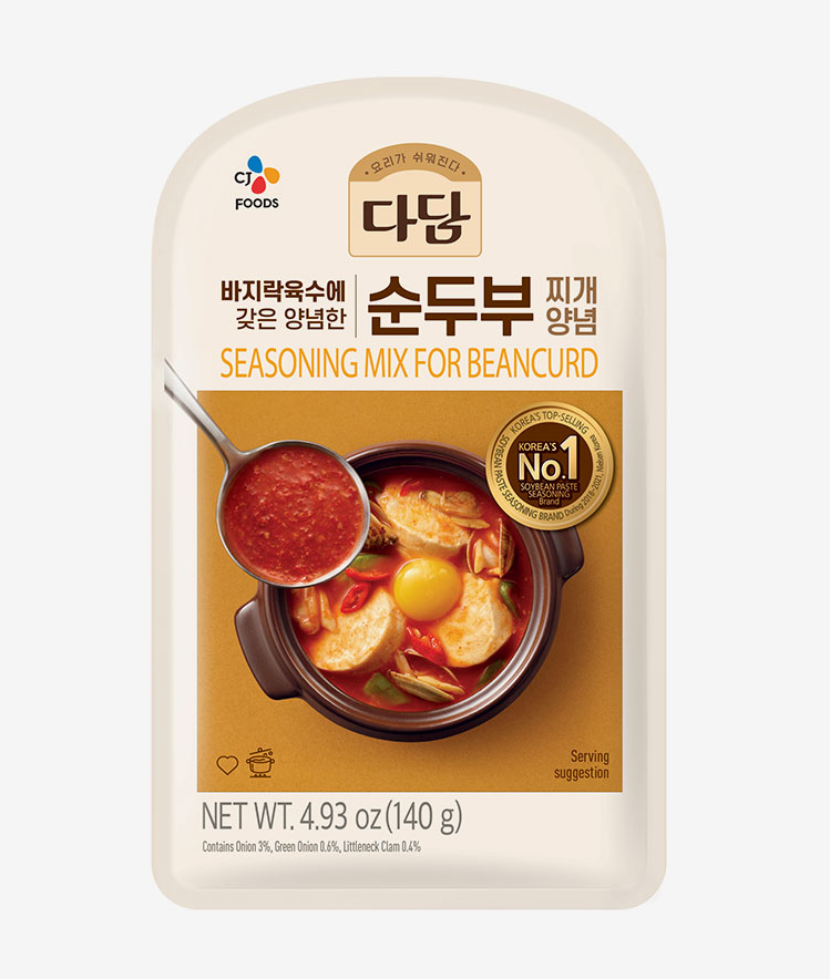 [CJ] Korean Doenjang Stew Seasoning Sauce 140g  된장 허브 찌개 소스 / 순두부찌개 양념