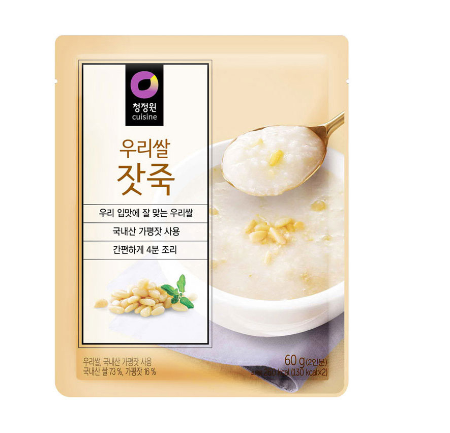 [CJW] Healthy Powdered Rice Cream Soup & Porridge 60g 청정원 분말죽/분말수프