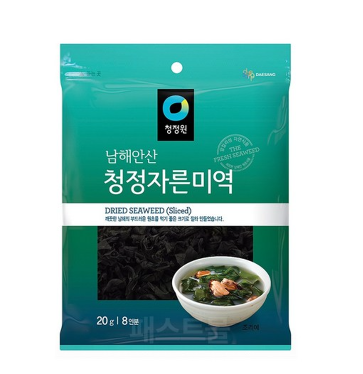 [CJW] Namhae Coast Premium Dried Seaweed Halal 20g/50g/100g 청정원 청정미역