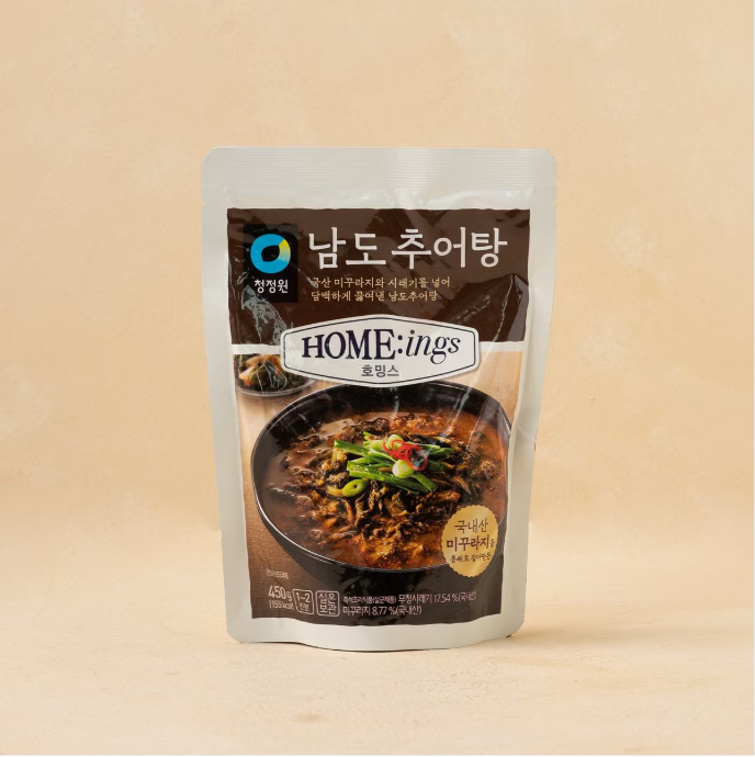 [CJW] Home:ings Namdo Loach Soup 450g 청정원  남도추어탕