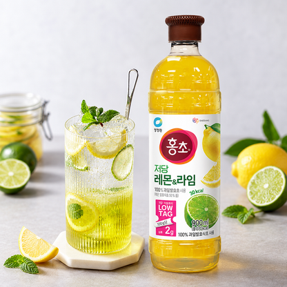 [CJW] Hongcho LOW TAG Fruit Vinegar 900ml 청정원 홍초 저당