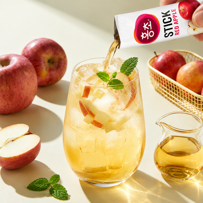 [CJW] Hongcho LOW TAG Fruit Vinegar Stick 40ml×10T 청정원 홍초 저당 스틱