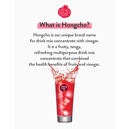[CJW] Hongcho Fruit Vinegar Drink 900ml  Halal 청정원 홍초 과일발효식초
