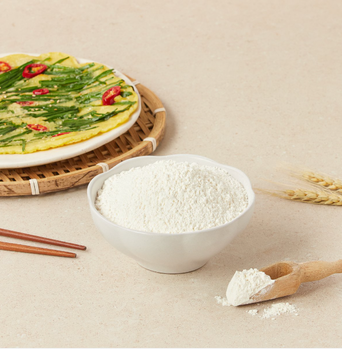 [CJW] Korean Wheat Flour Pancake Mix 450g  청정원 우리밀 부침가루