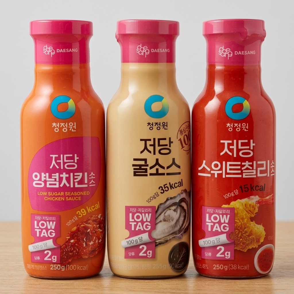 [CJW] LOW TAG Low-Sugar Cooking Sauce 청정원 저당 소스