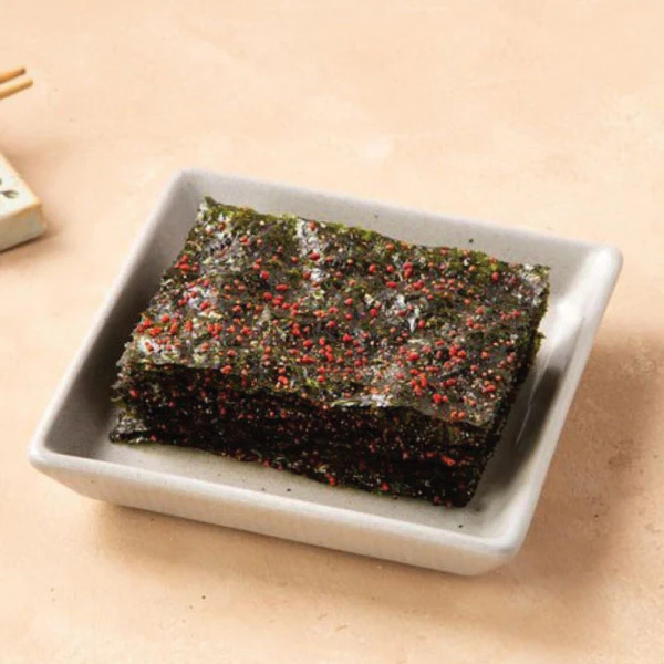 [CJW] Roasted Seasoned Laver with Pollack Roe Seaweed 3.8gx6 청정원 명란 바사삭김