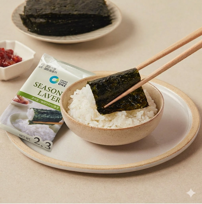 [CJW] Seasoned Laver Seaweed Snack 2.3g x 8P 청정원 조미김 8봉