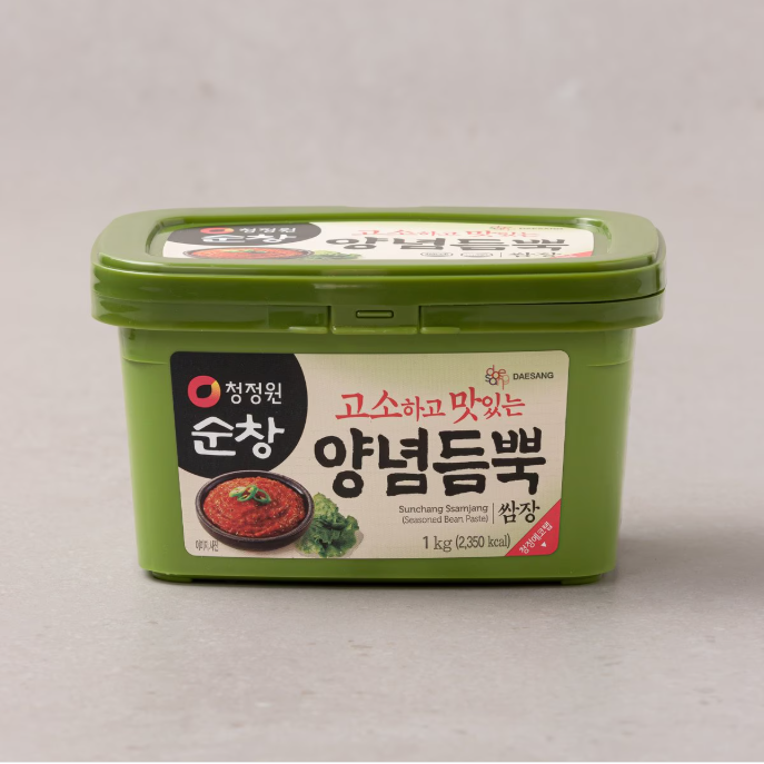 [CJW] Sunchang Seasoned Ssamjang Sauce 200g/500g/1kg 청정원순창 양념듬뿍 쌈장