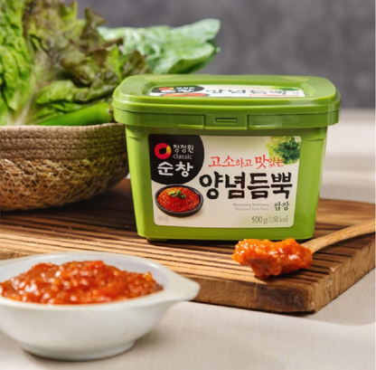 [CJW] Sunchang Seasoned Ssamjang Sauce 200g/500g/1kg 청정원순창 양념듬뿍 쌈장