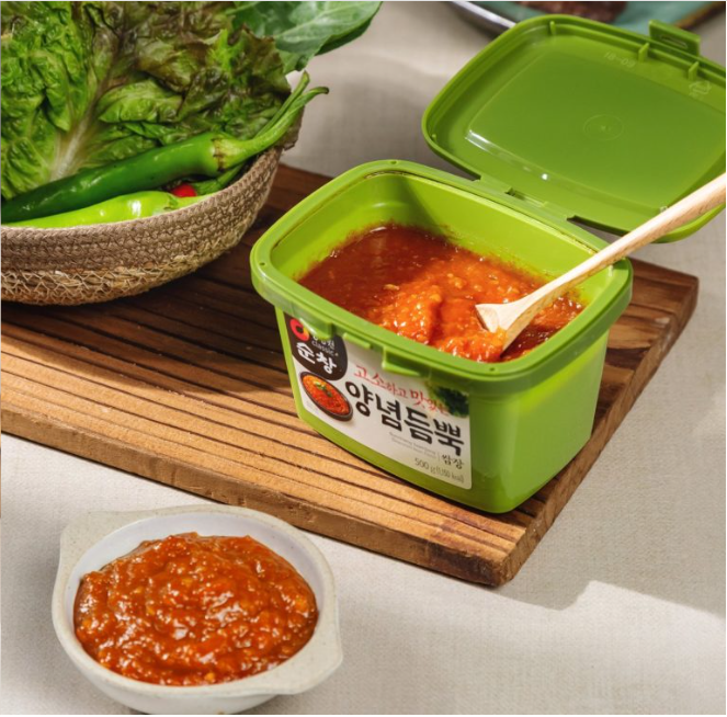 [CJW] Sunchang Seasoned Ssamjang Sauce 200g/500g/1kg 청정원순창 양념듬뿍 쌈장
