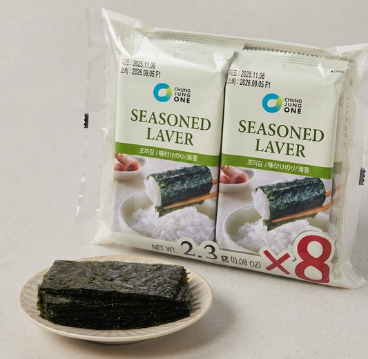 [CJW] Seasoned Laver Seaweed Snack 2.3g x 8P 청정원 조미김 8봉