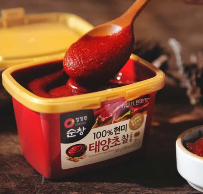[CJW] Sunchang Gochujang Hot Pepper Paste 200g/500g/1kg  청정원순창 100% 현미 태양초 찰고추장