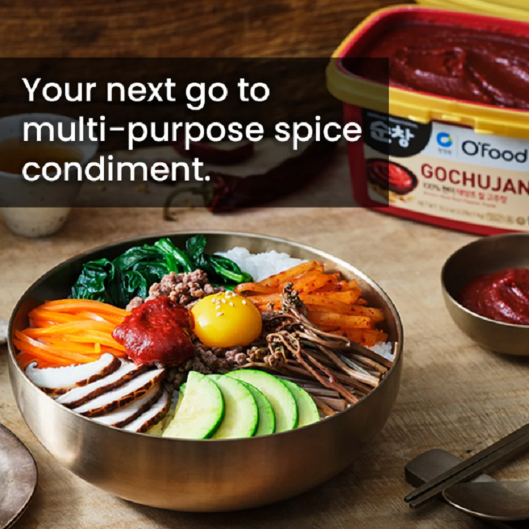 [CJW] Sunchang Gochujang Hot Pepper Paste 200g/500g/1kg  청정원순창 100% 현미 태양초 찰고추장