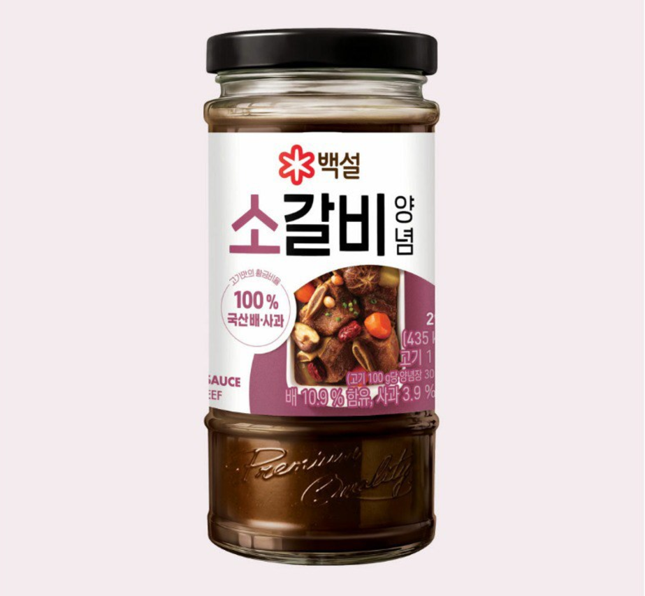 [CJ Beksul] Galbi Sauce for Beef Marinate 290g/840g  백설 소갈비양념
