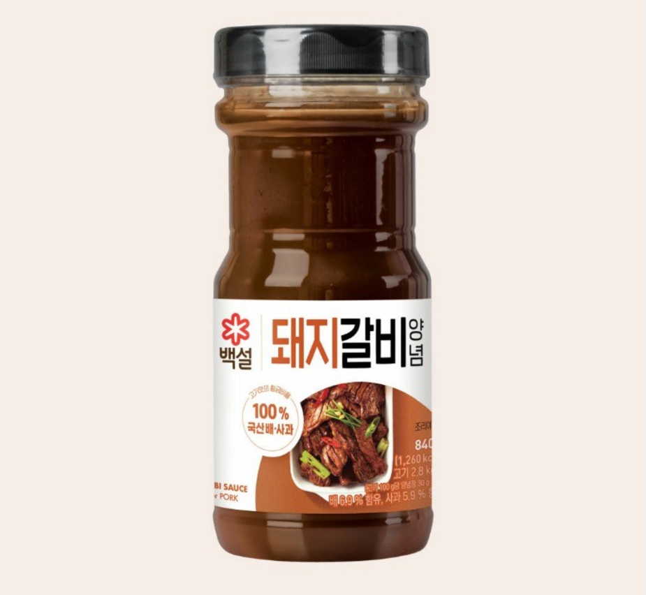 [CJ Beksul] Galbi Sauce for Pork Marinate 290g/840g  백설 돼지갈비 양념