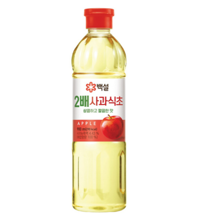 [CJ Beksul] Premium Apple Double Vinegar 900ml  CJ 백설 2배 사과식초