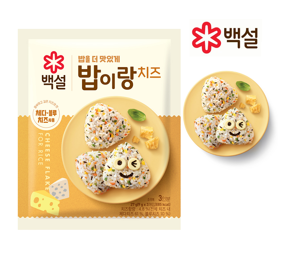 [CJ Beksul] Rice Seasoning Flake Mix 27g (4 Types) 밥이랑 시리즈 – 4종