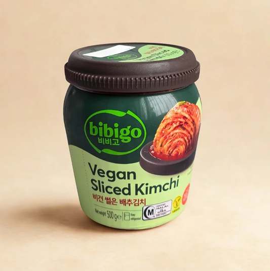 [CJ Bibigo] Plant-Based Vegan Sliced Kimchi 500g CJ 비비고 비건 썰은 배추김치
