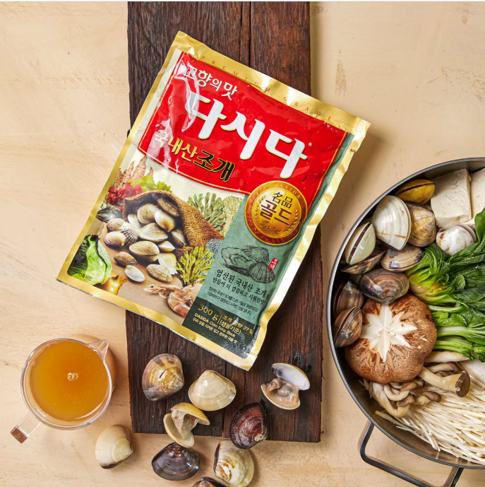 [CJ] Clam Dashida Soup Stock 500g   CJ 다시다  조개