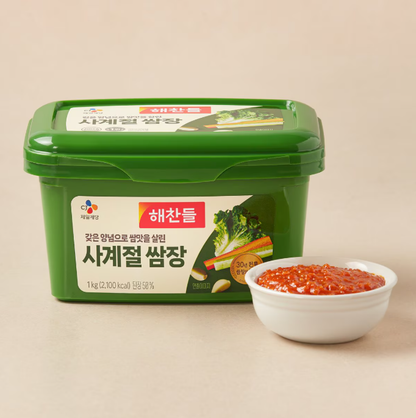 [CJ Haechandle] Korea Ssamjang Halal  해찬들 사계절쌈장
