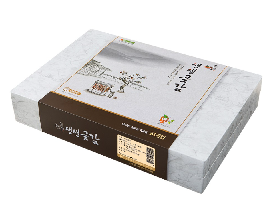 Korea Dried Persimmon Gift Set (24pcs)  생생곶감 24과 선물세트