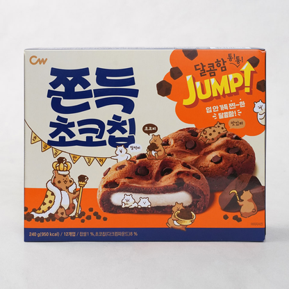 [CW Food] Chewy Choco Chip Cookies 240g CW 청우 쫀득 초코칩 240g