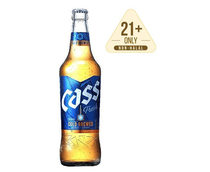 Cass Fresh Cold Brewed Beer 330ml / 640ml  4.5%  카스 맥주
