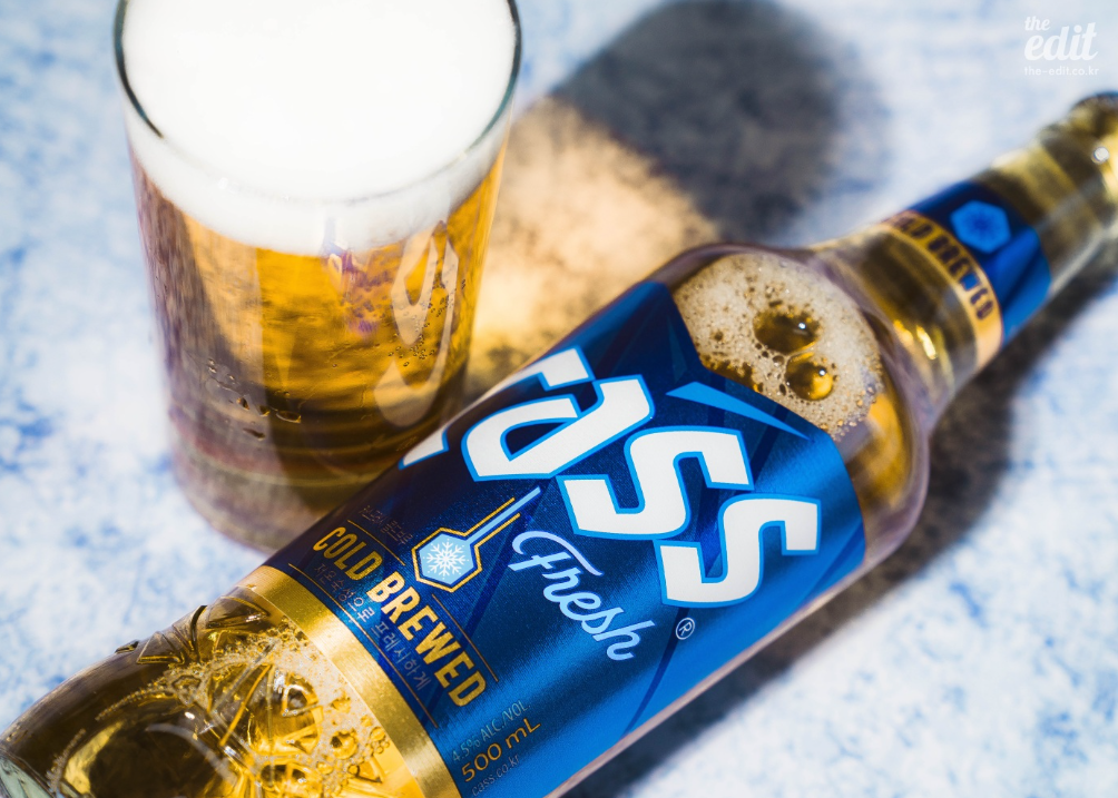 Cass Fresh Cold Brewed Beer 330ml / 640ml  4.5%  카스 맥주