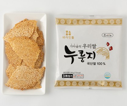 [Chamjoeun] Traditional Nurungji (Scorched Rice) 200g 가마솥의 우리쌀 누룽지