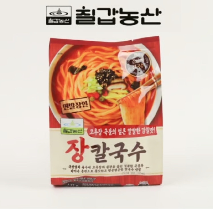 [Chilkab] Jang Kalguksu 432g (칠갑농산 장칼국수)