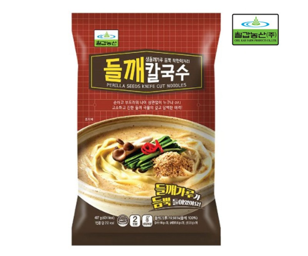 [Chilkab] Perilla Handmade Sujebi / Kalguksu / Nurungji Soup (베스트쇼핑 칠갑농산 들깨 수제비, 칼국수, 누룽지탕)