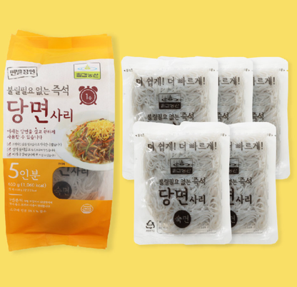 [Chilkab] Instant Glass Noodles 650g  칠갑 면발장인 즉석당면사리