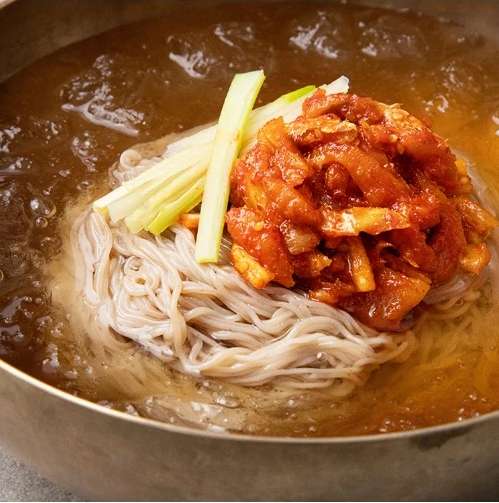 [Chilkab] Pollack Sashimi Buckwheat Cold Noodles 962g  칠갑농산 명태회 메밀 물냉면