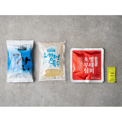 [Chilkab] Pollack Sashimi Buckwheat Cold Noodles 962g  칠갑농산 명태회 메밀 물냉면
