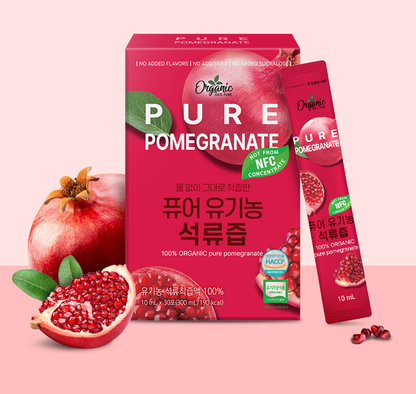 [Chunho N Care] 100%  Pure Juice Stick (Prune / Pomegranate)  퓨어 유기농 푸른즙 석류즙