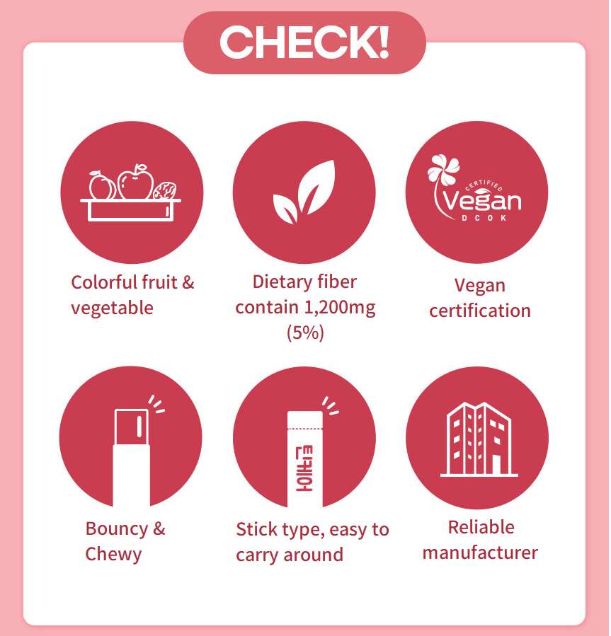 [Chunho N Care] TEEN CARE Vegan Jelly Stick 20gx20T 천호엔케어 틴케어 비건 젤리 스틱 자두 샤인머스켓