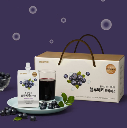 [Chunho Ncare] Premium Blueberry Juice 80mlx30P   천호엔케어 블루베리 프리미엄