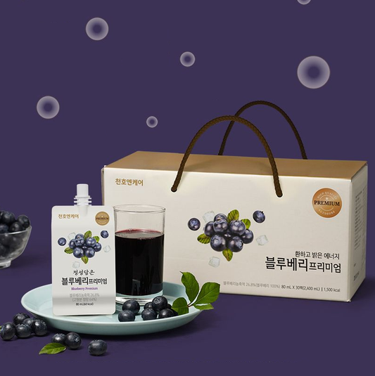 [Chunho Ncare] Premium Blueberry Juice 80mlx30P   천호엔케어 블루베리 프리미엄