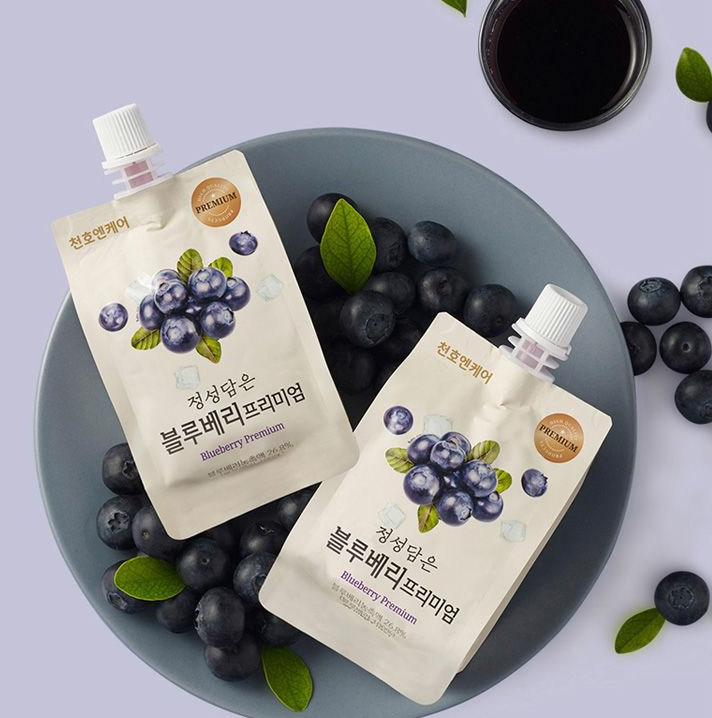 [Chunho Ncare] Premium Blueberry Juice 80mlx30P   천호엔케어 블루베리 프리미엄