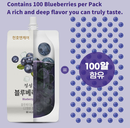 [Chunho Ncare] Premium Blueberry Juice 80mlx30P   천호엔케어 블루베리 프리미엄