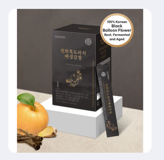 [Chunho] Ssanghwa Black Balloon Flower Pear Ginger Extract 10mlx30T 천호 쌍화흑도라지배생강정